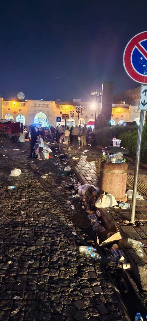هەموو زبڵ و پاشماوەی دەورووبەری قەڵایان هەڵگرتەوە؛ چەند شوێنێکیشیان شۆرد