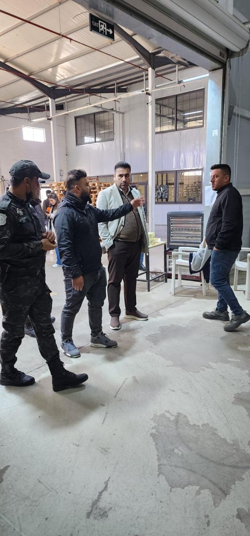 لیژنەکانى چاودێرى بازرگانى 10 کۆگاى خۆراکیان داخست