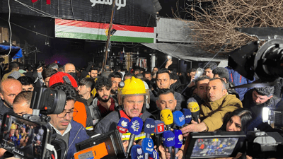 ئاگره‌كه‌ی بازاڕی له‌نگه‌ی هه‌ولێر كۆنتڕۆڵ كرا