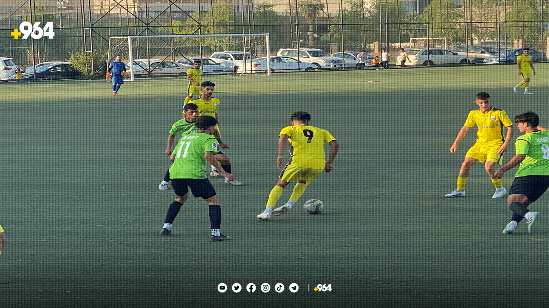 لاوانی هەولێر بە زەحمەت لە لاوانی نەفتی بردەوە