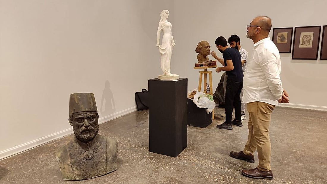 Iraqi sculptor Mohammad Ghani Hikmat honored in Baghdad retrospective