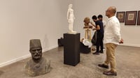 Iraqi sculptor Mohammad Ghani Hikmat honored in Baghdad retrospective