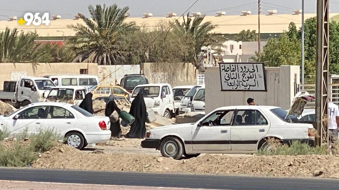 مشاكل الشتاء تبدأ مبكّراً في أبو غريب.. طابور النفط الأبيض يستمر لساعات (فيديو)