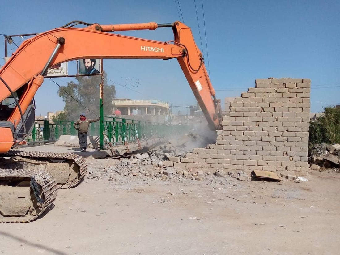 فيديو: المشخاب تودع أقدم جسورها بانتظار جديد يسمح بمرور السيارات