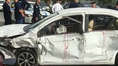 ئۆتۆمبێلێک خۆی بە دوو ئۆتۆمبێلی دیکەدا کێشا و شۆفێرەکەی گیانی لەدەستدا