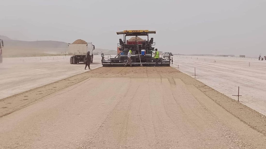 بەهۆی نەبوونی نەختینە کارەکانی شەقامی 100 مەتری سلێمانی سست بووە
