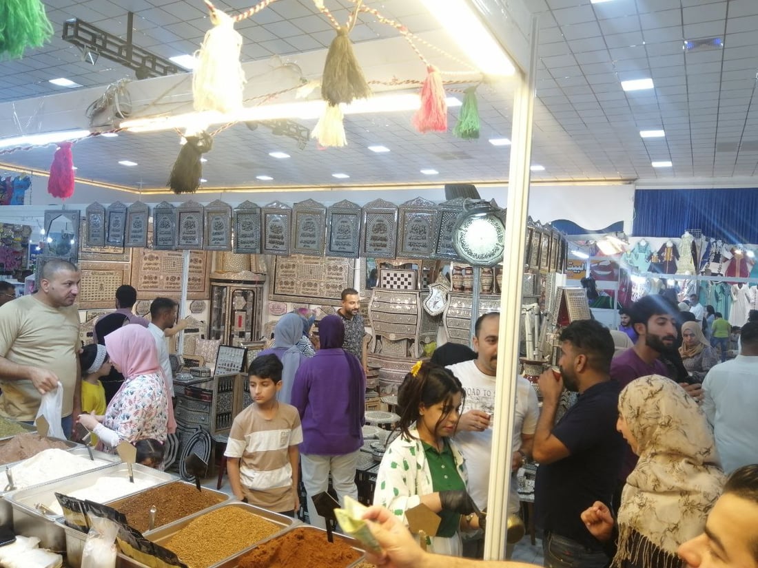 صور: مصريون في كركوك لتقديم “الكشري” وعرض منتجات 8 دول لـ 16 يوماً