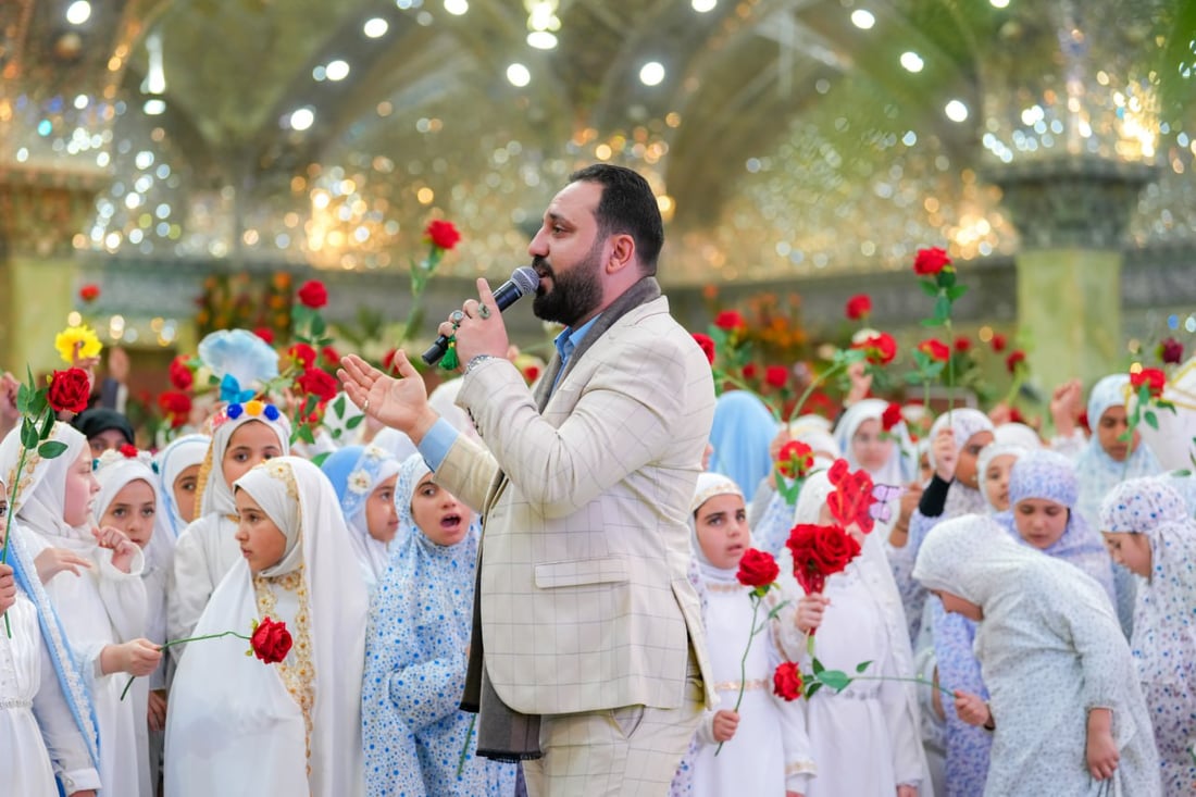 صور: العتبة العسكرية تحتفي بتكليف أكثر من 4000 فتاة من خمس محافظات عراقية