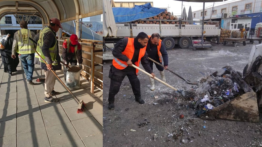 لە یەکەم هەفتەی مانگی رەمەزاندا نزیکەی نۆ تۆن زبڵ لە عەلوەی هەولێر کۆکرایەوە