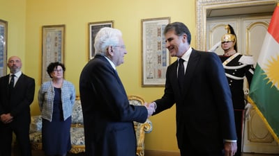 “سوپاسی ئیتالیام کرد بۆ پاڵپشتییان لە عێراق و هەرێمی کوردستان”