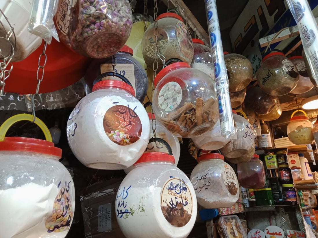 صور من الشورجة وسط بغداد: بهارات “البرياني” الأكثر طلباً قبيل رمضان