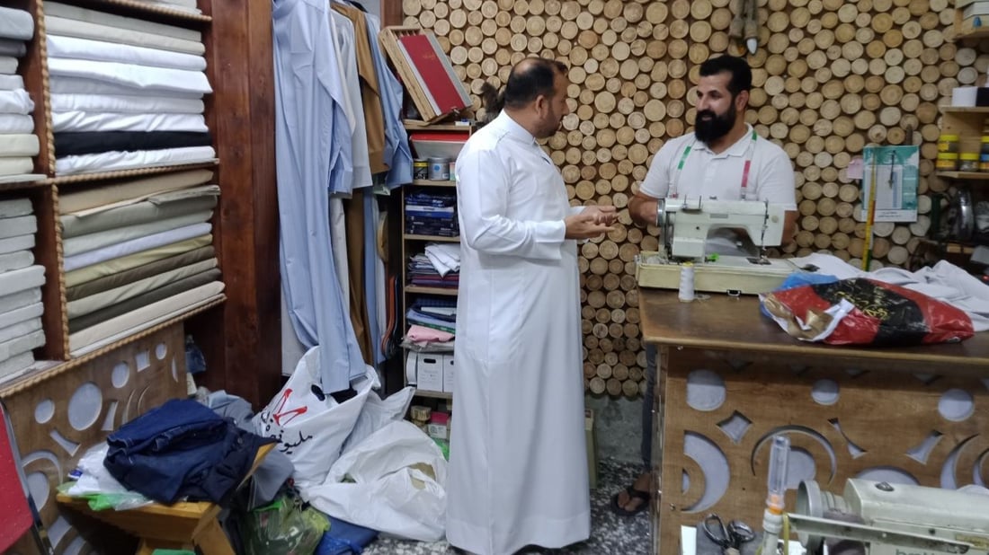 شرق العاصمة: أعمال الخياطين فاترة رغم العيد.. والأهم تعديل مقاسات الرجال والنساء (صور)