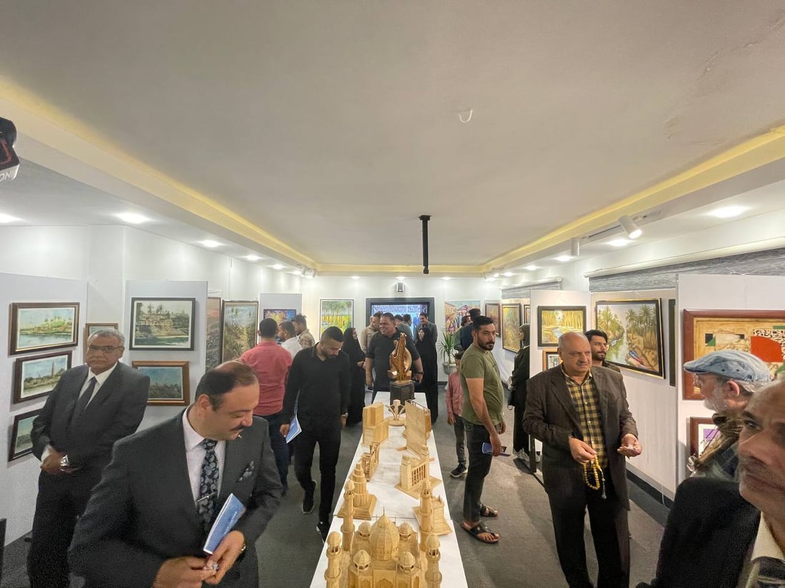 مستمر لمدة أسبوع في النجف.. “موجة” تستضيف معرضاً للنحت والرسم والمجسمات