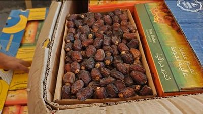 زیاتر لە 50 كارتۆن خورمای بۆ كوردانی رۆژئاوا هێناوە