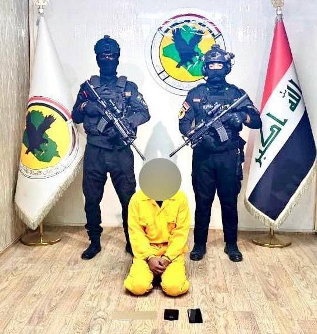 صور: جهاز مكافحة الإرهاب يلاحق إرهابياً في السليمانية ويعتقل آخر بصلاح الدين