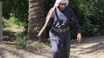 Retired teacher finds new purpose in Diyala orchard