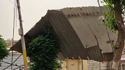 رەشابەکەی سلێمانی زیانی بە شەش ئۆتۆمبێل گەیاند