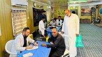 أنصار الصدر مع أهل الزبير.. حملة تبرع بالدم لمرضى السرط...