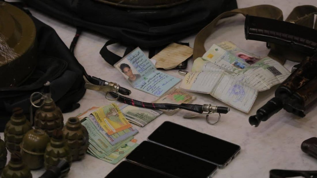 صور المتورطين بمحاولة تفجير مرقد السيدة زينب وأدواتهم