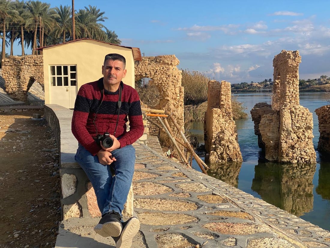 صورة الصفحة 8 في الجواز العراقي من كاميرتي.. المصور عمار شاكر يعاتب الداخلية