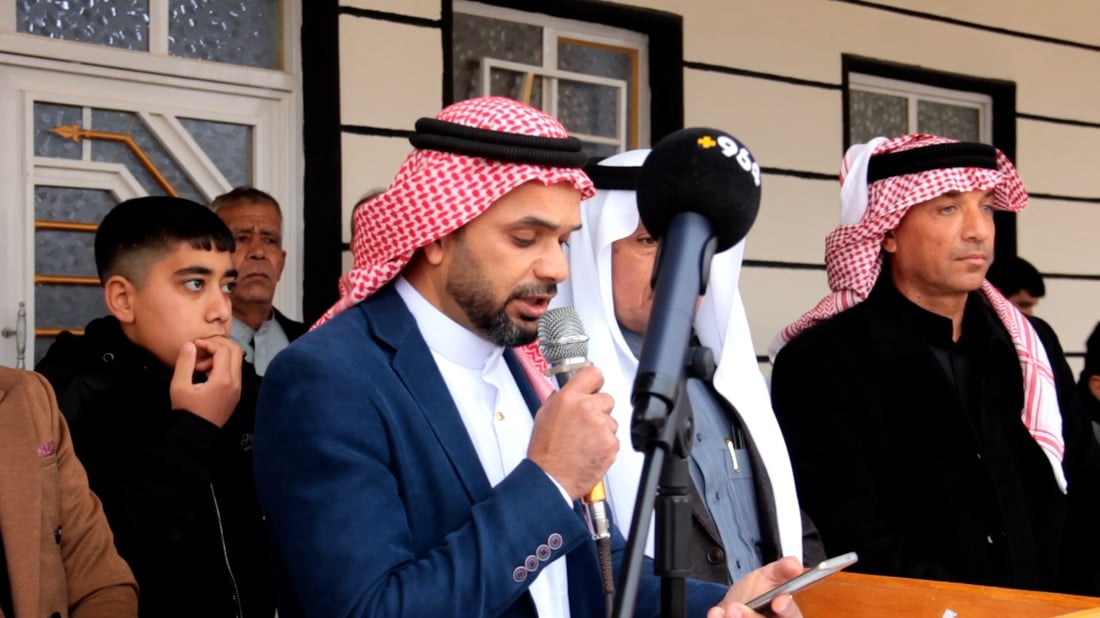 خلفاً لوالده.. الدليم تنصب حبيب أحمد شيخاً لعشيرة آل سفر في تلعفر (صور)