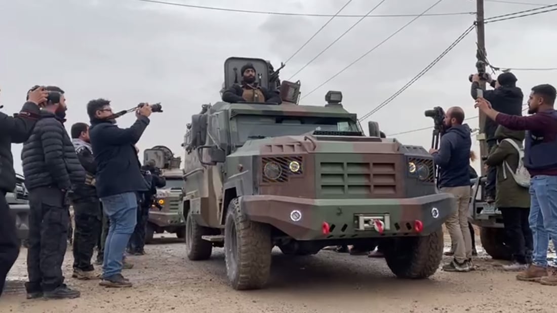 100 ئەندامى هێزەکانى ئاسایشى سوریا چوونەتە ناو حەسەکە