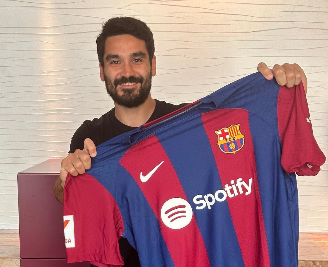 به‌ فه‌رمی: گۆندۆگان بووه‌ یاریزانی بارسێلۆنا