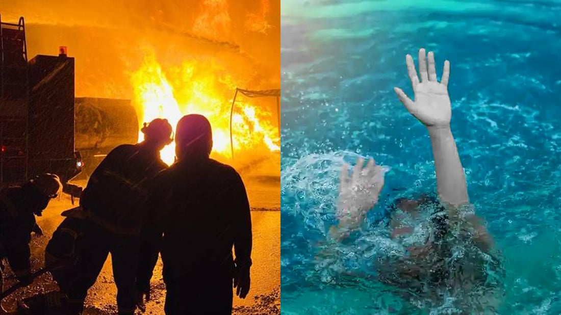 بە هۆى ئاو و ئاگرەوە 24 کەس گیانیان لەدەستداوە