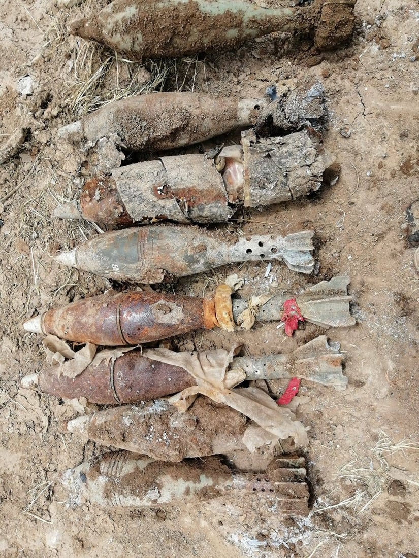 لە هەڵەبجە؛ 18 گولـلە هاوەن لە زەوییەکی نیشتجێبووندا دۆزرایەوە