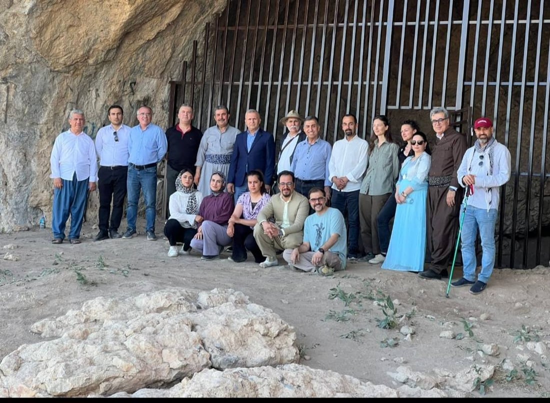 كردستان توقع 3 اتفاقيات مع أكاديميات ألمانية وفرنسية لتنقيب كهف “هزارميرد”