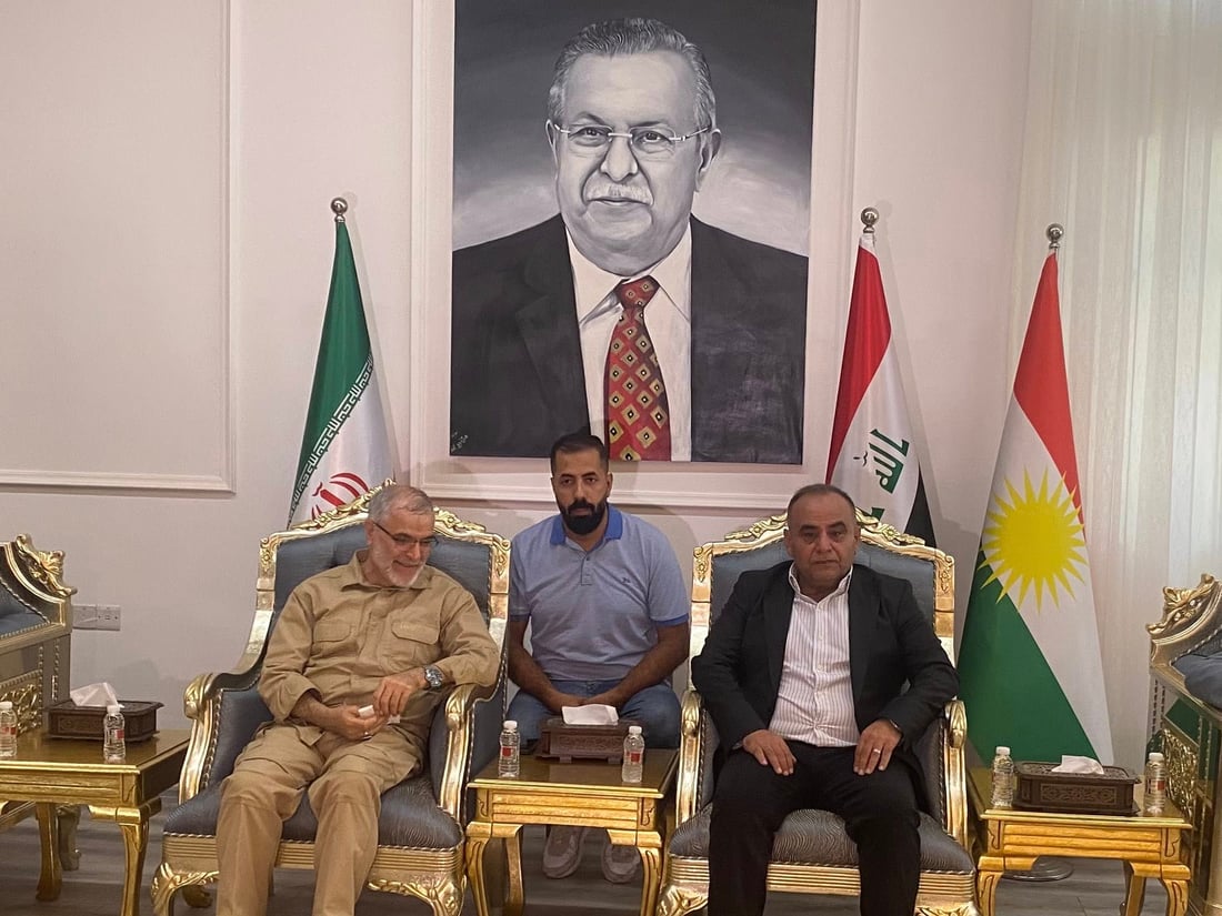 جێگرى وه‌زیرى ناوخۆى ئێران سه‌ردانى مه‌رزى باشماخى كرد