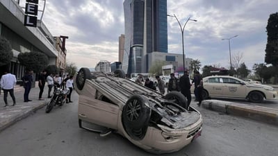 بەم جەژنە تاکسییەک کەوتە سەرپشت