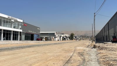 دووسایدکردنی شەقامی ناوچەی پیشەسازی خەریکە تەواو دەبێت