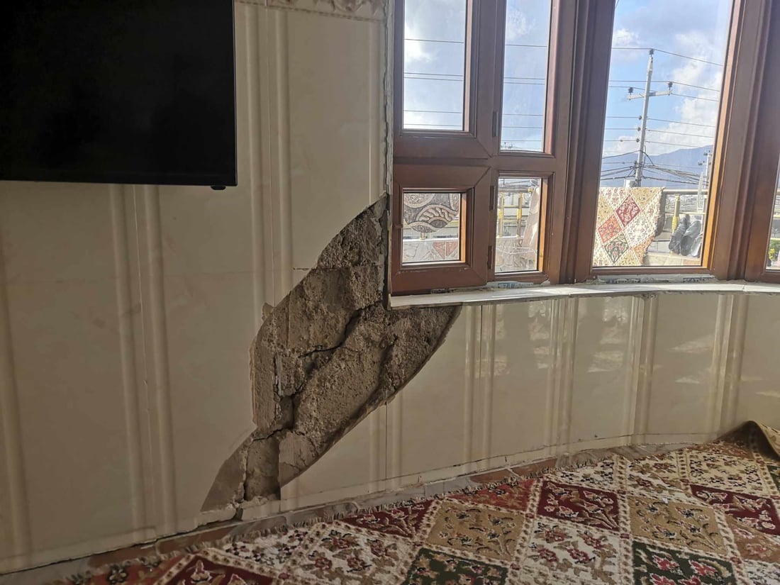 هەورە بروسکەیەک سێ ملیۆن دینار لەسەر ماڵێک کەوت