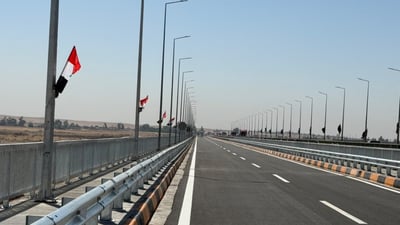 Key Baghdad-Kirkuk bridge reopens six years on from flood damage