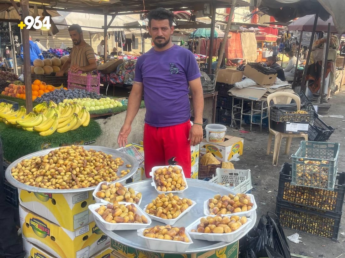 صور من البصرة: رطب المدَينة لا يتنازل عن عرشه حتى مع وصول السماوي الرخيص