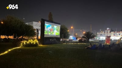Erbil’s Gilkand Park debuts family-friendly night cinema