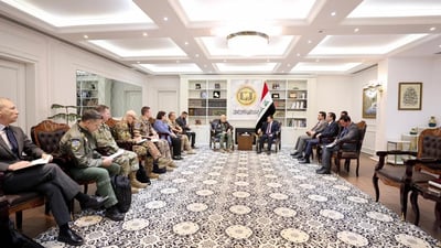 Iraq and NATO discuss military training and cooperation in Baghdad meeting
