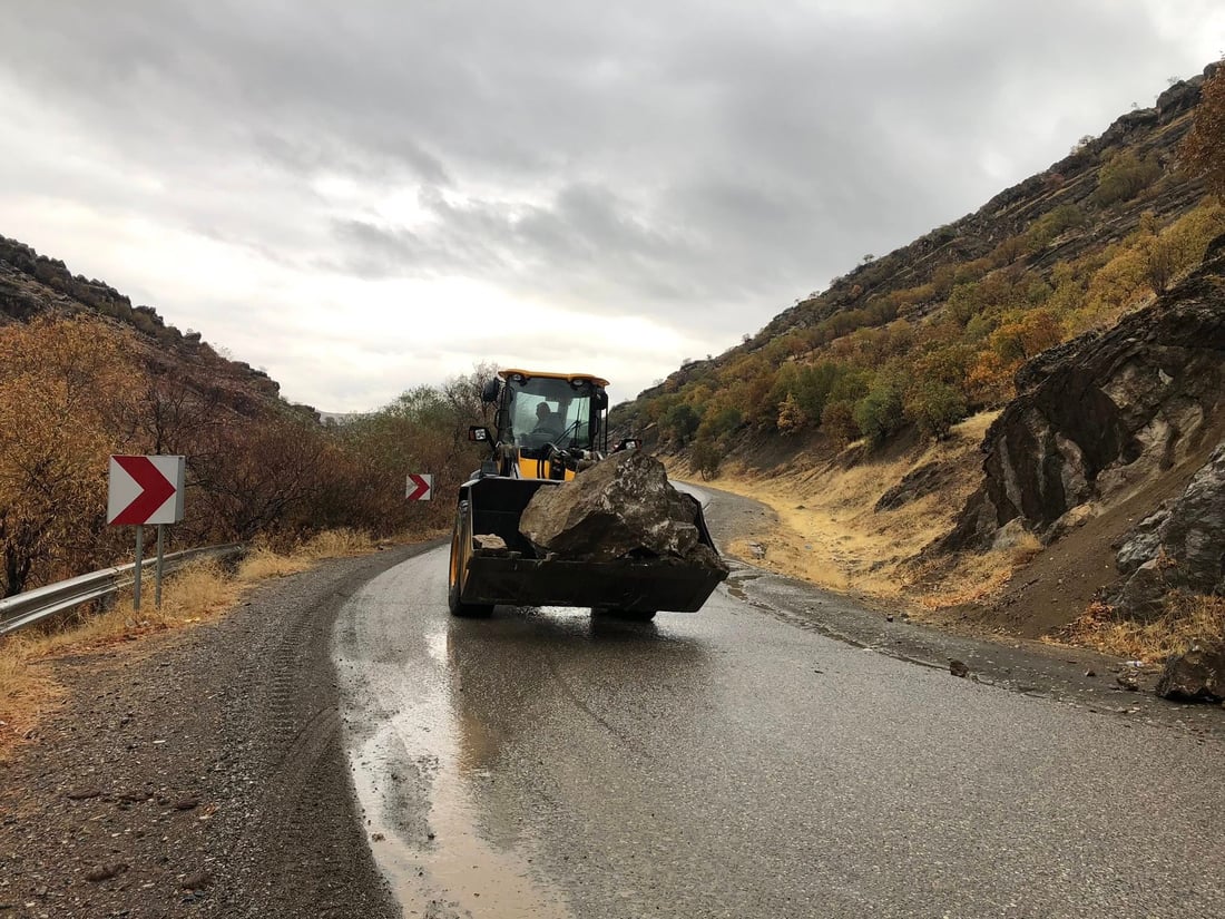 شارەوانى گاپێڵۆن رێگاى نزیک گۆمە قازانیان پاککردەوە