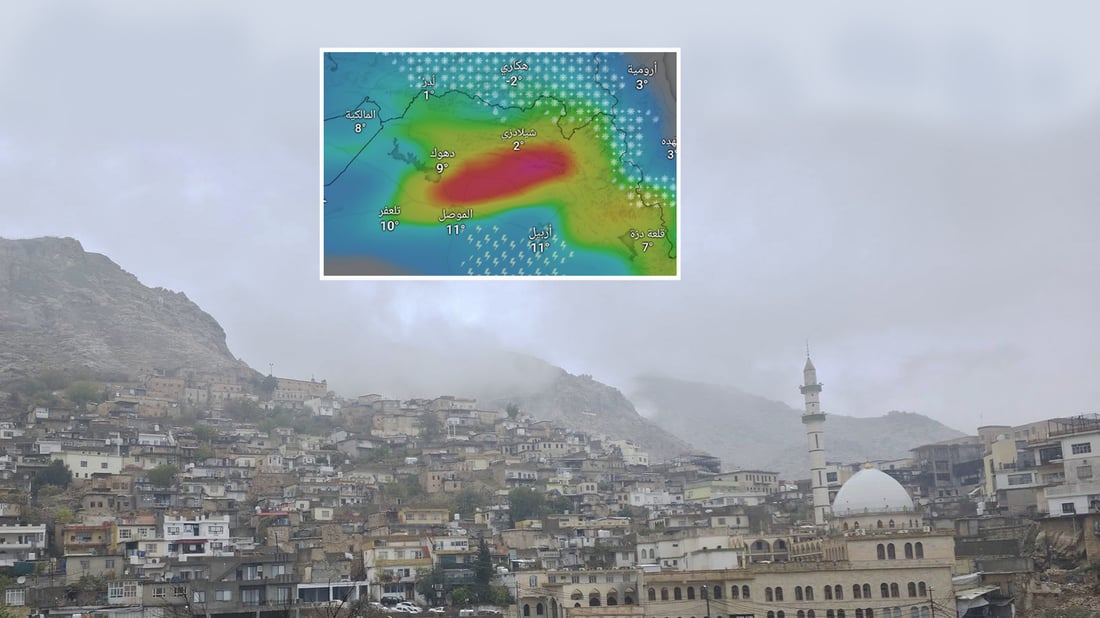 سنووری چوار قەزا لە مەترسییەکانی بارانی ئەمشەو ئاگادار دەکرێنەوە