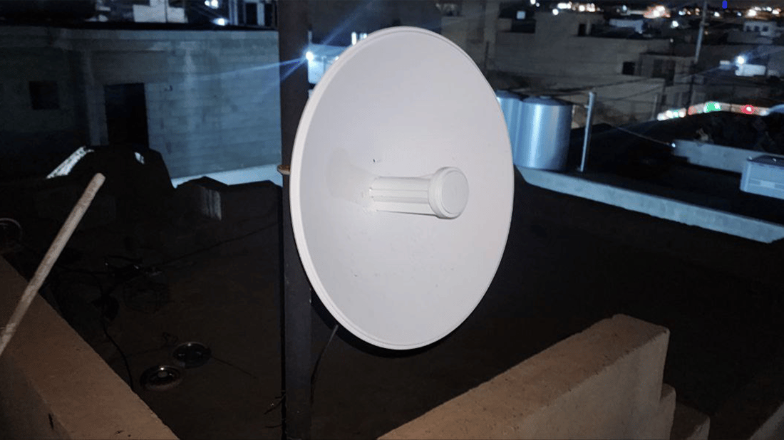 لە دوو گەڕەکی کەرکوک 11سینی و ئێڵەمپی ئەنتەرنێت دزراون