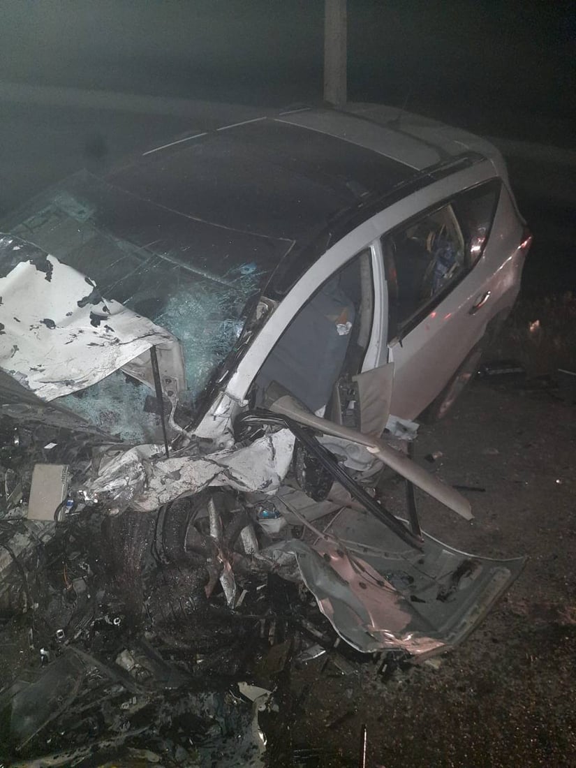صور: حادث سير مروّع على طريق داقوق – كركوك يسفر عن مقتل 3 أشخاص من عائلة واحدة