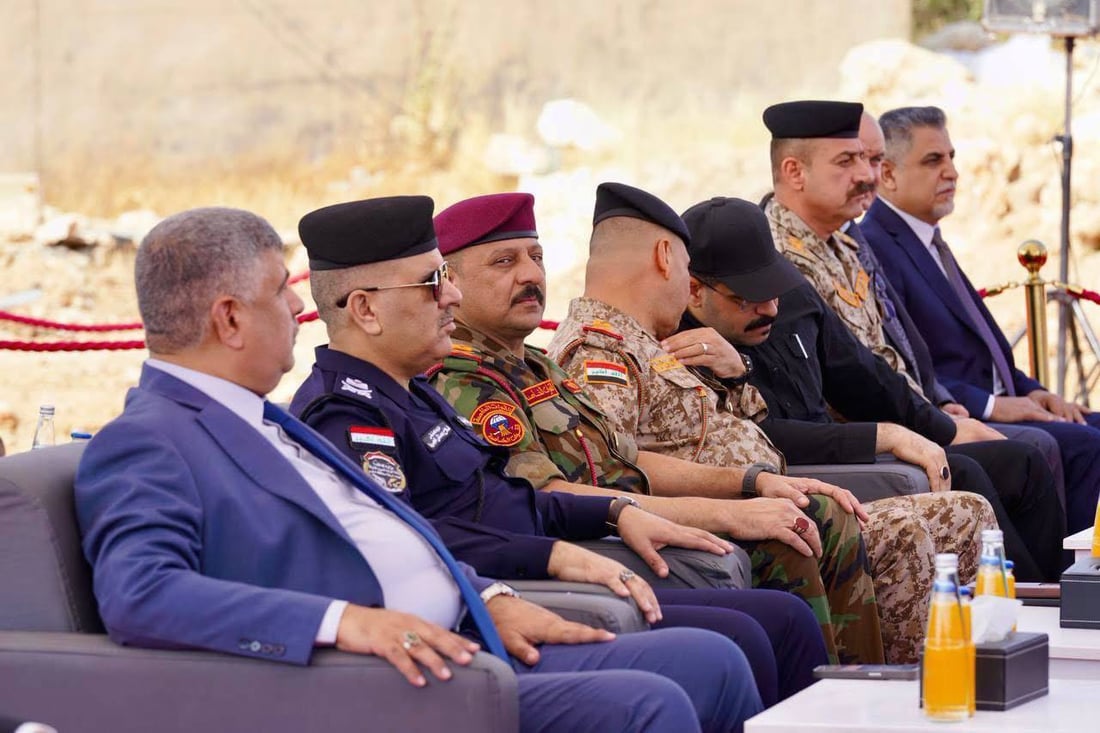 جبل سنجار بيد الجيش العراقي.. صور من مراسم دمج “اليبشة” بالأجهزة الأمنية