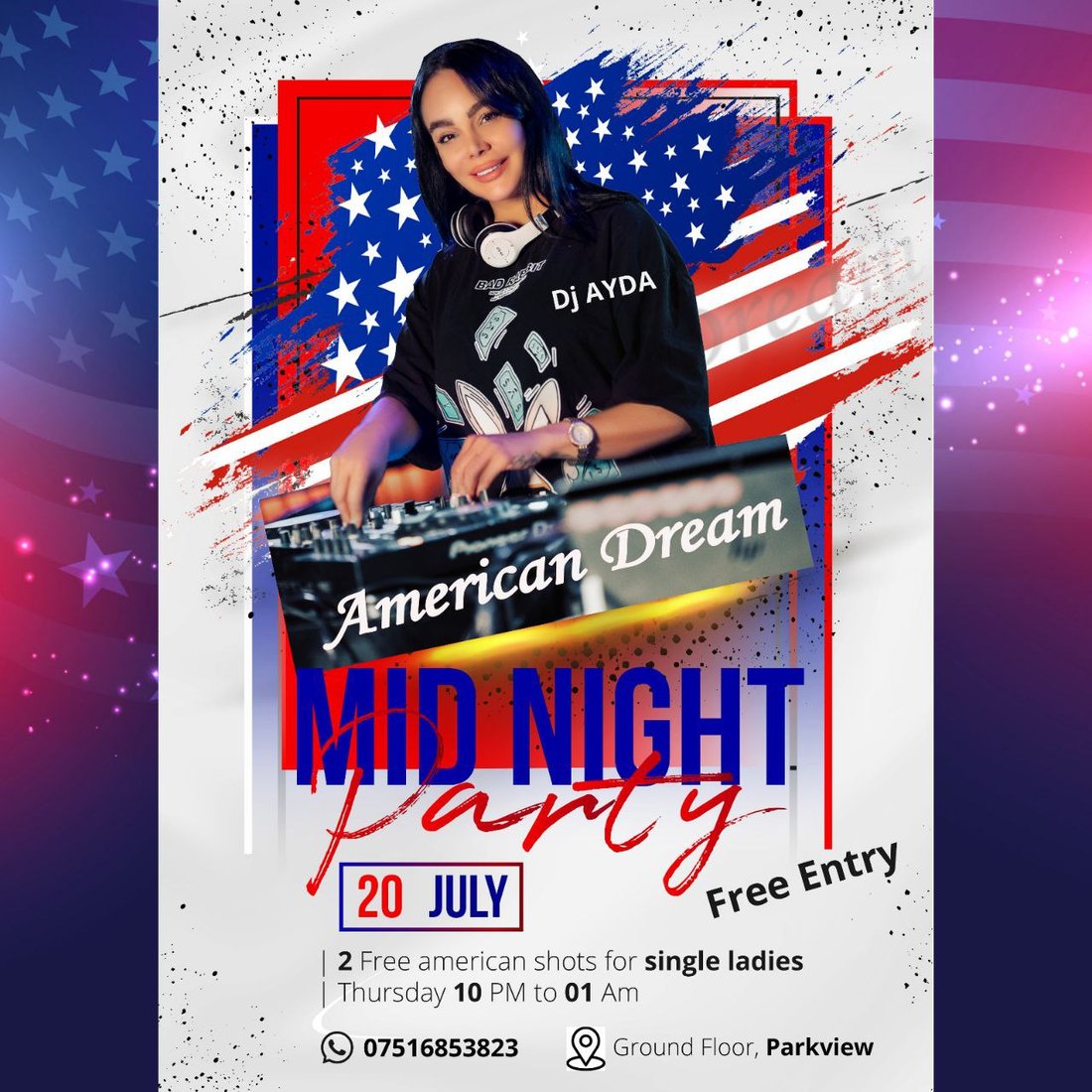 صور: مطعم أمريكي يغني بالفارسية في أربيل.. دي جي عايدة تنادي الجمهور العربي