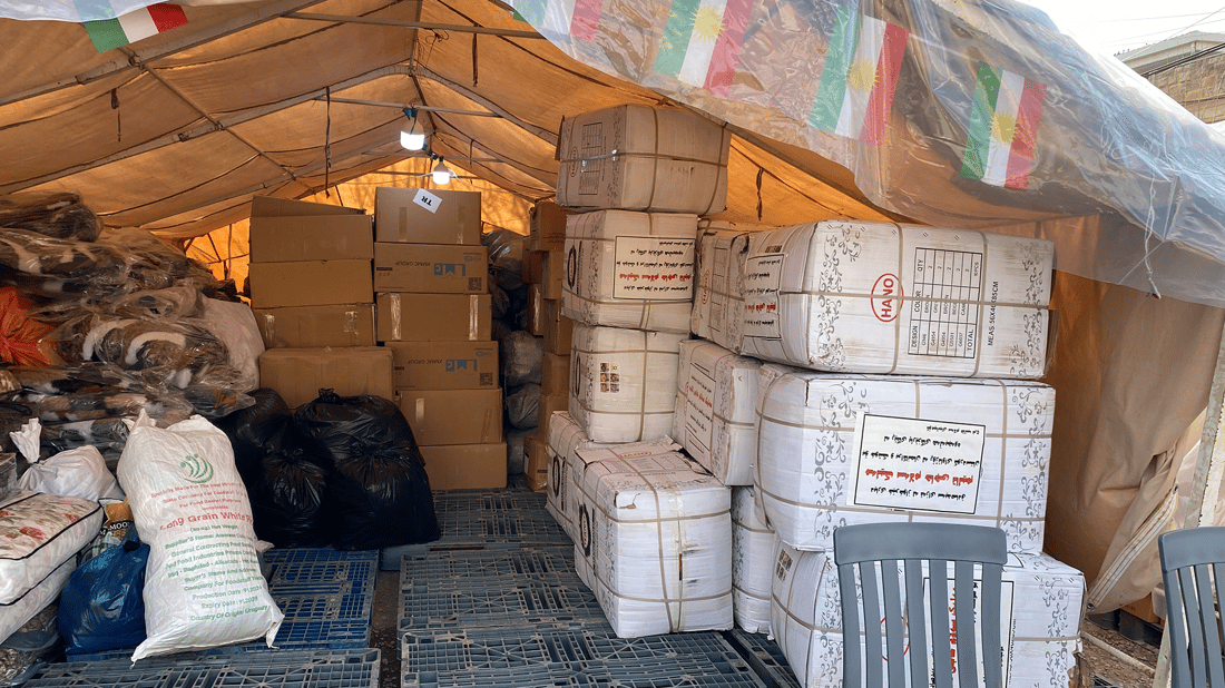 Aid campaigns across Kurdistan Region continue for Rojava as fighting drives displacement