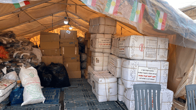 Aid campaigns across Kurdistan Region continue for Rojava as fighting drives displacement