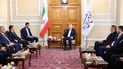 الأعرجي ورئيس مجلس الشورى الإيراني يبحثان التهديدات المحتملة التي تواجه المنطقة