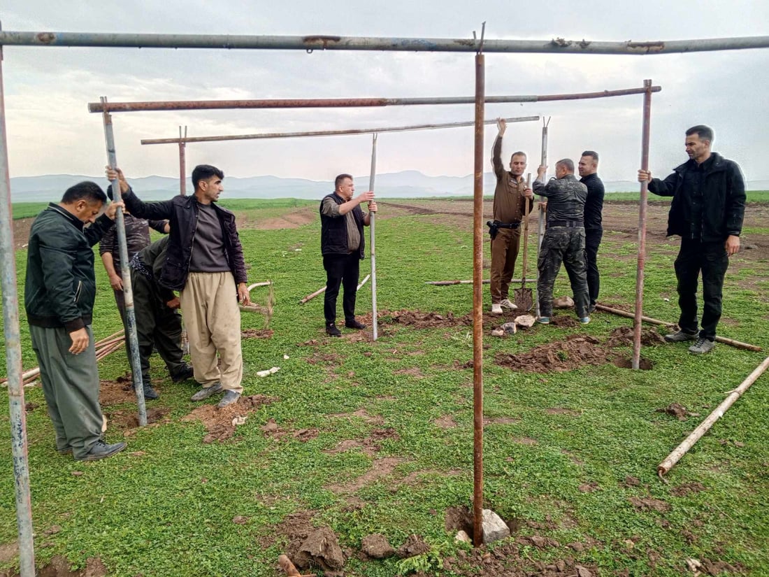 پۆلیسی دارستان خێمەیان لەسەر دەریاچەی دەربەندیخان هەڵدا 