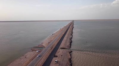 Seasonal marsh near Kut draws visitors but residents fear it will dry up again