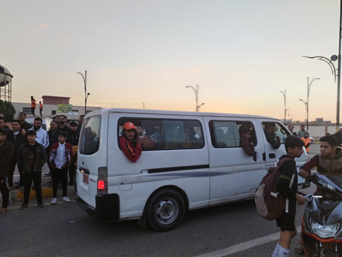 صور: الحلبوسي وكاساس وآلاف الجماهير خلال مباراة انتهت بالتعادل بين الكرمة والزوراء